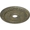 Ekena Millwork Wreath Ceiling Medallion (Fits Canopies up to 6"), 21 1/8"OD x 3 5/8"ID x 7/8"P, Witch Hazel Crackle CM21WRWHC - alternate 5